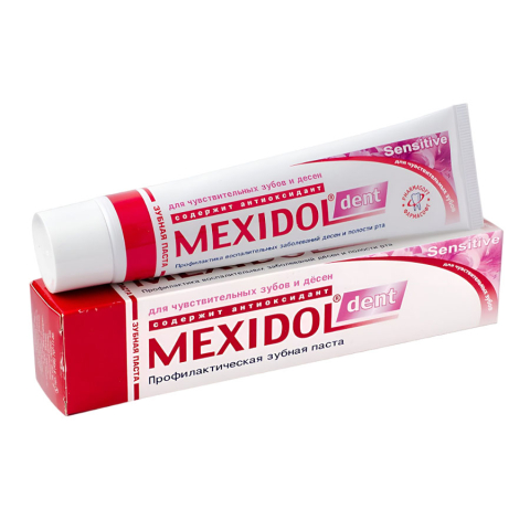 Мексидол дент сенситив зубная паста, 65мл