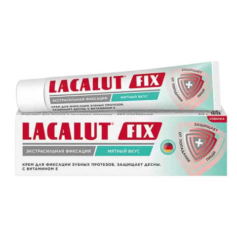 Lacalut Fix Крем для фиксации зубных протезов мятный вкус, 40 г 1 шт