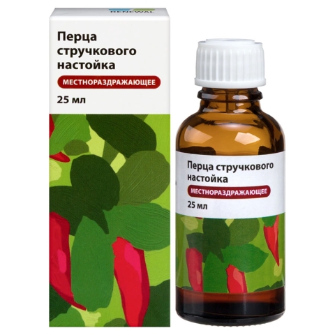 Перца стручкового настойка реневал, 25 мл