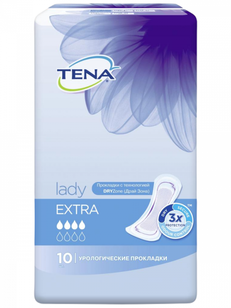 TENA Lady Extra прокладки, 10 шт 