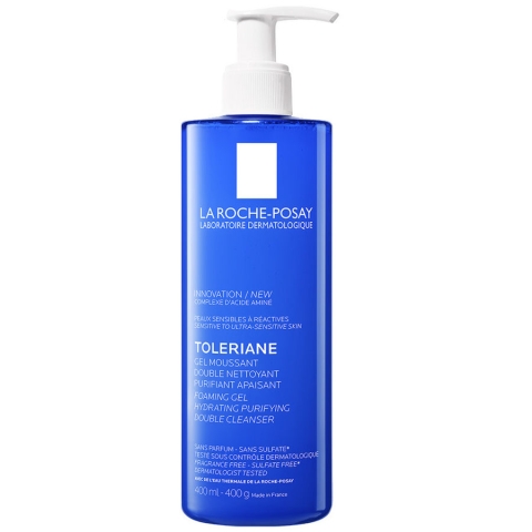 ЛяРошПозе Толеран пенка для умывания очищающающая двойного действия, 400 мл