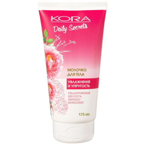Кора молочко для тела увлажнение и упругость, 175 мл