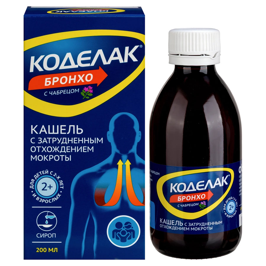 Коделак Бронхо чабрец сироп, 100 мл