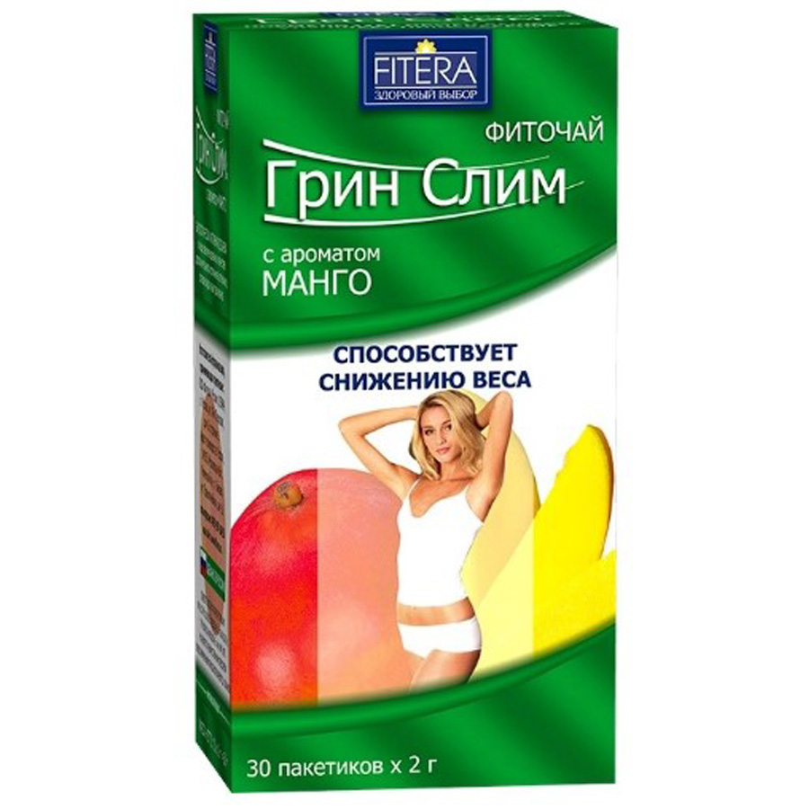 Фиточай грин-слим ти манго 2 гр №30 пак