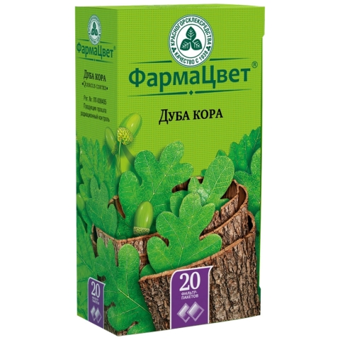 Дуба кора 1,5г фильтр-пакеты, 20 шт.
