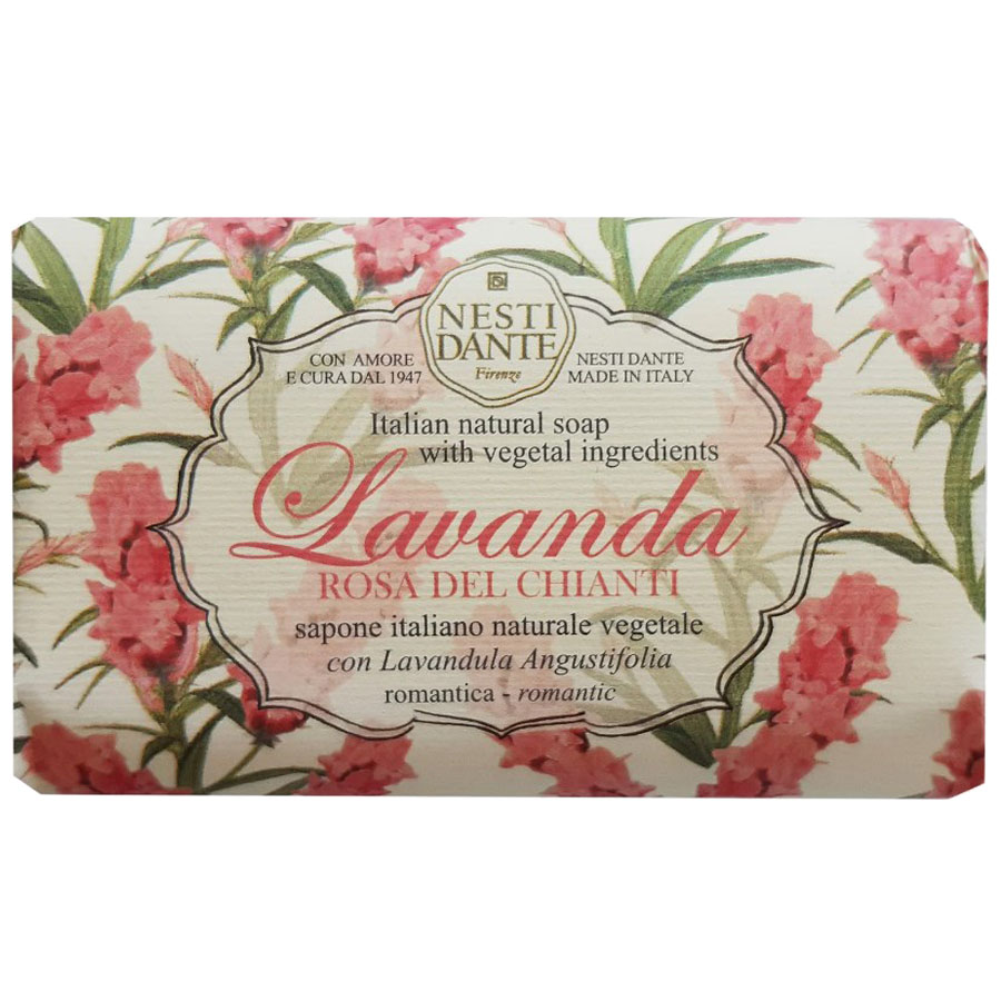 Nesti dante / Нестиданте мыло лаванда розовое кьянти, 150г