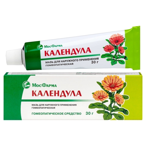 Календула мазь гомеопатическая, 30г