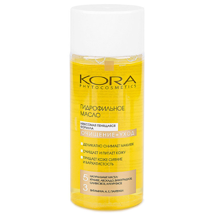 Кора Гидрофильное масло для сухой и возрастной кожи, 150 мл