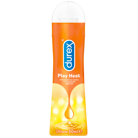 Дюрекс гель-смазка плей хит согревающий, 50 мл
