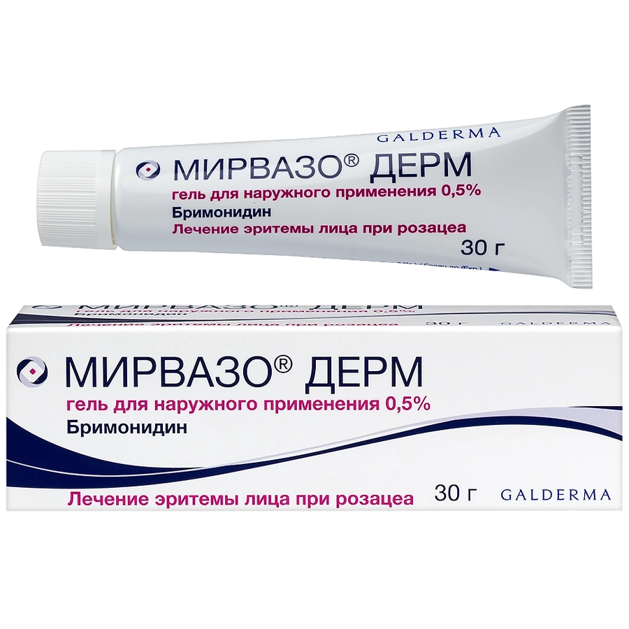 Мирвазо дерм 0.5% гель для наружного применения, 30г