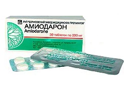 Амиодарон 200 мг 30 шт. таблетки