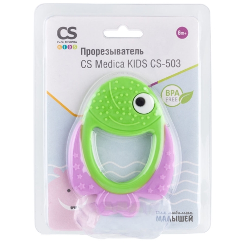 СиЭс Медика KIDS CS-503 прорезыватель для зубов рыбка