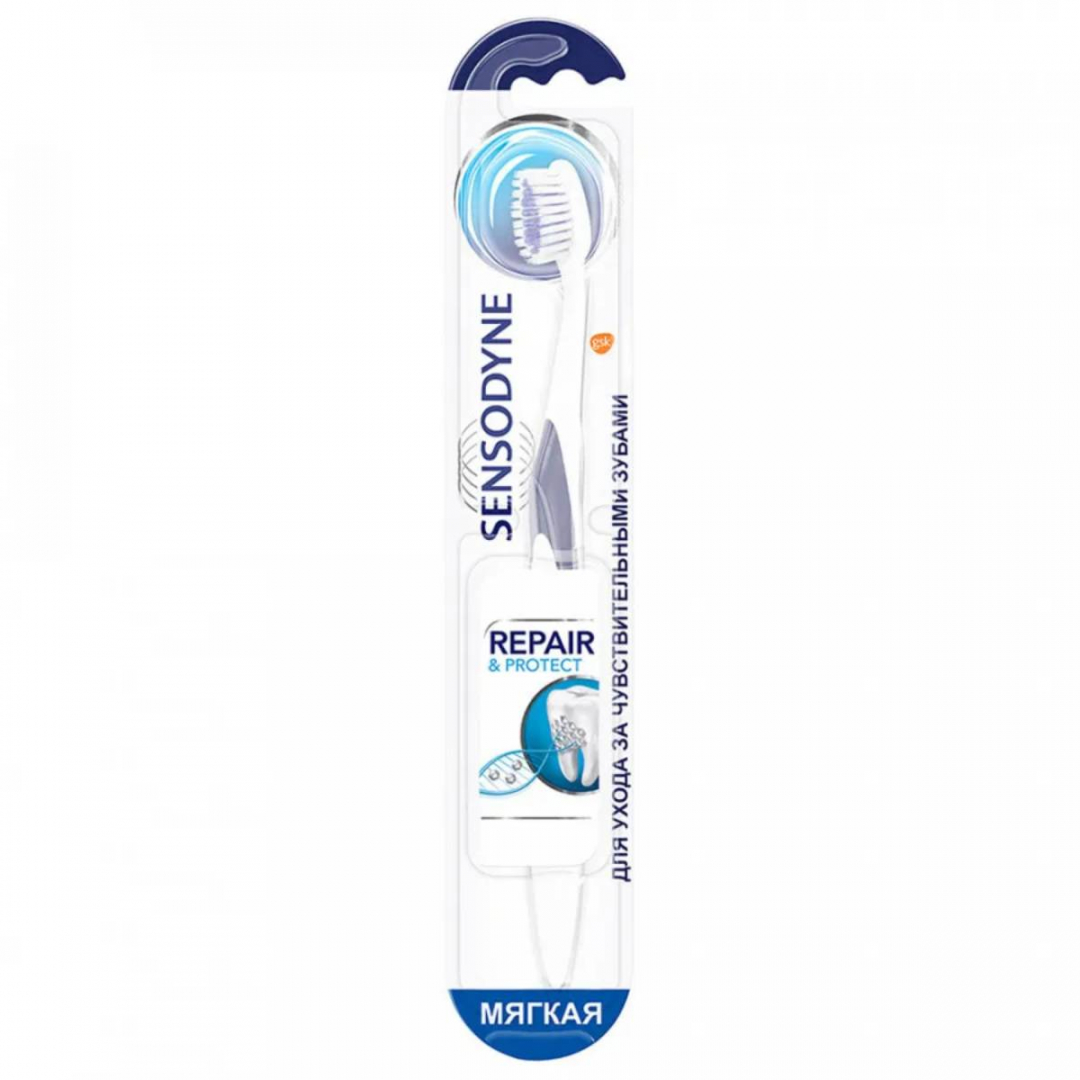 Сенсодин (Sensodyne) зубная щетка восстановление и защита