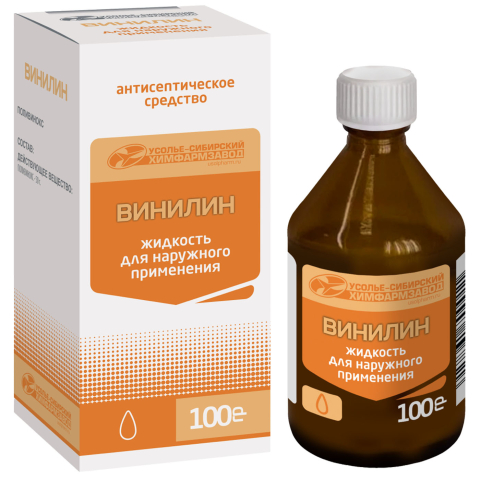 Винилин (Шостаковского бальзам) жидкость для наружного применения , 100 г