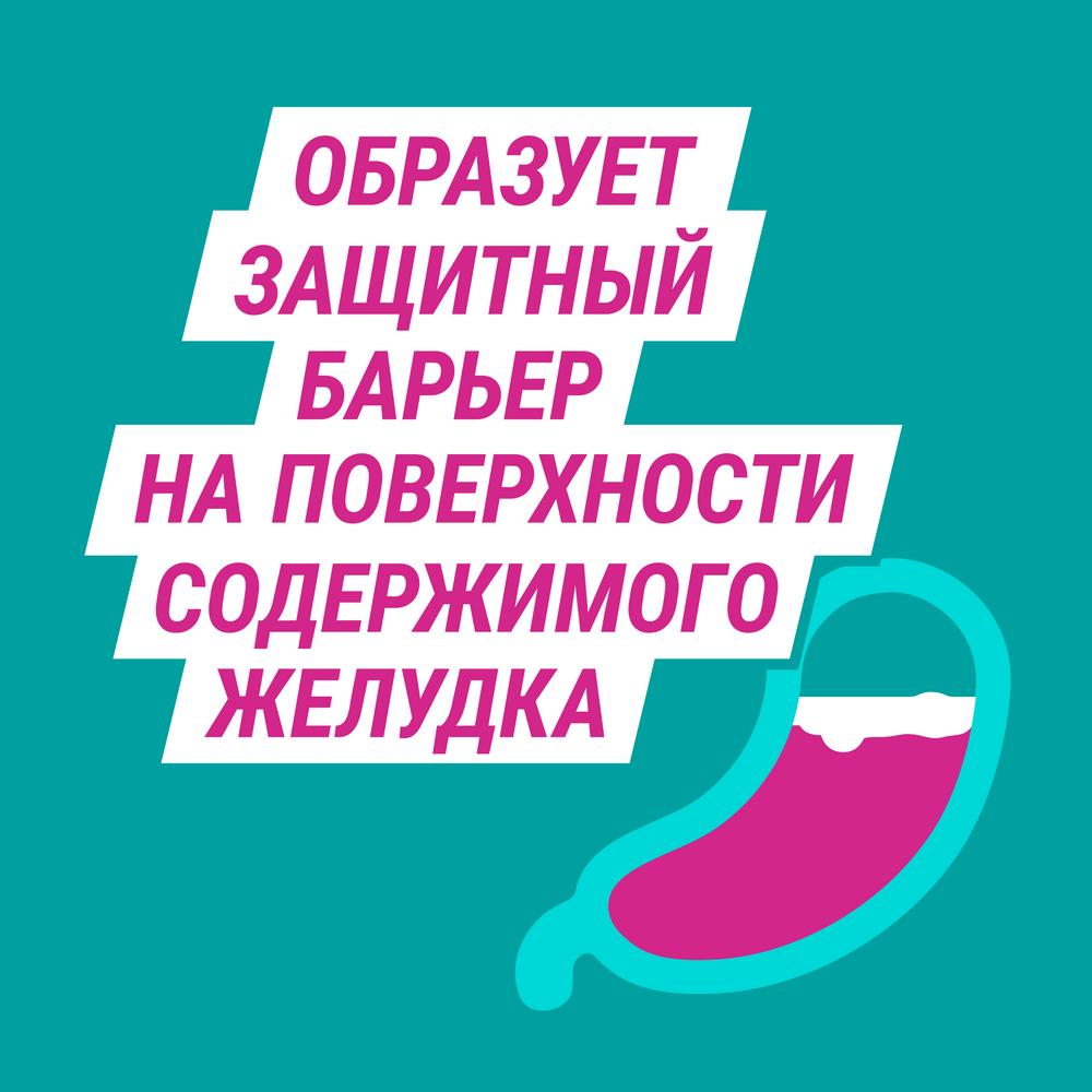 Гевискон двойное действие суспензия мята, 150 мл