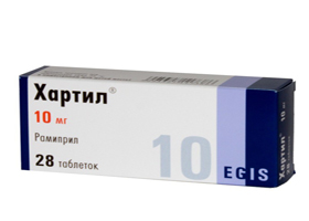 Хартил 10мг №28 тб.