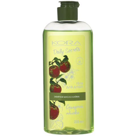 Кора гель для душа сахарное яблоко, 250 мл
