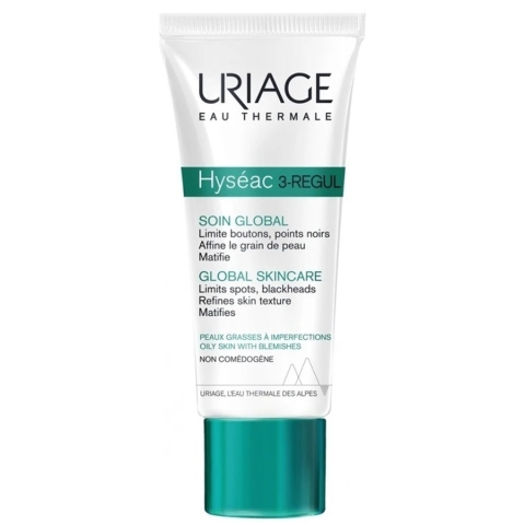 Урьяж Исеак 3-Regul Global Skin-Care уход универсальный для жирной и проблемной кожи, 40 мл
