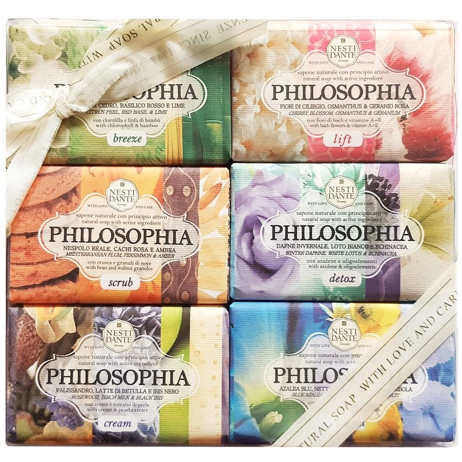 Нести Данте набор 6*150г мыло Философия 1710606