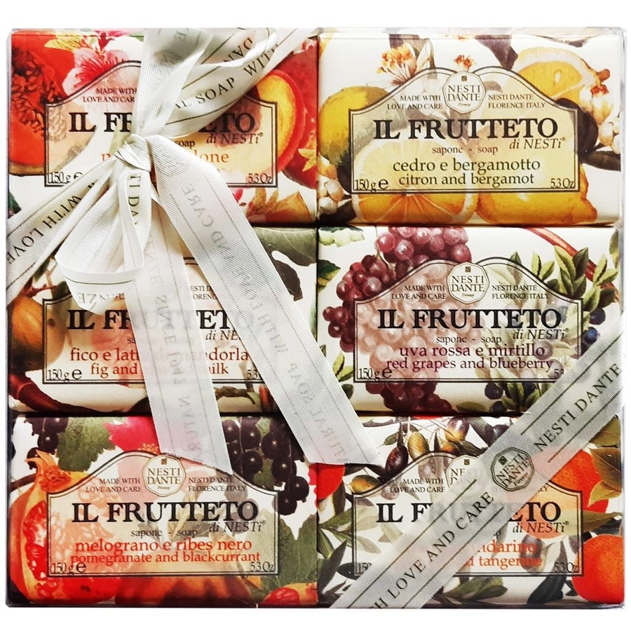 Нести Данте набор 6*150г мыло Фруктовая коллекция 1710604
