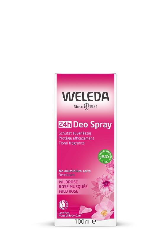 Веледа (Weleda) розовый дезодорант флакон, 100 мл