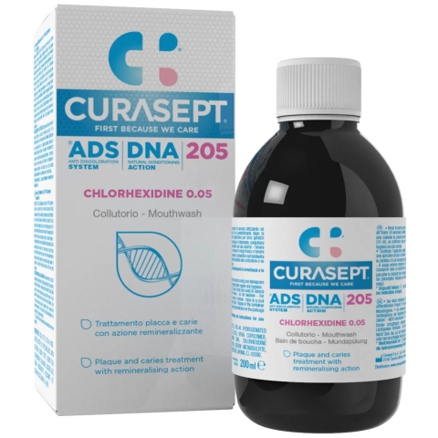 Курасепт ополаскиватель для полости рта ADS 205 DNA, 200 мл