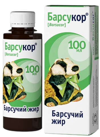 БАРСУКОР 100МЛ БАРСУЧИЙ ЖИР