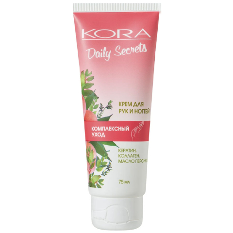 Кора крем-уход для рук и ногтей комплексный уход, 75 мл