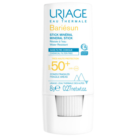 Урьяж Барьесан Стик солнцезащитный минеральный для уязвимых зон SPF50+ 