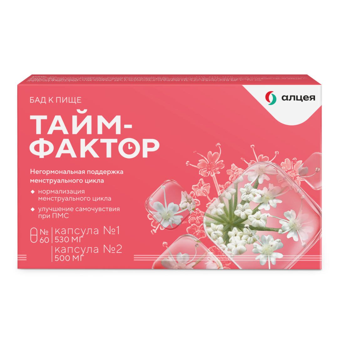 Тайм Фактор капсулы, 60 шт.