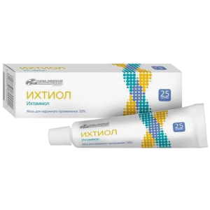 Ихтиол 10% 25г мазь д/наруж.прим. - купить по цене 0 руб. в г. Москва в ...