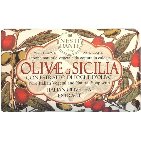 Нести Данте мыло Сицилийская олива 1328106 Olivae di Sicilia, 150г