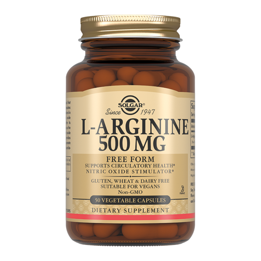 Solgar / Солгар l-аргинин 1000 мг. капсулы, 50 шт.