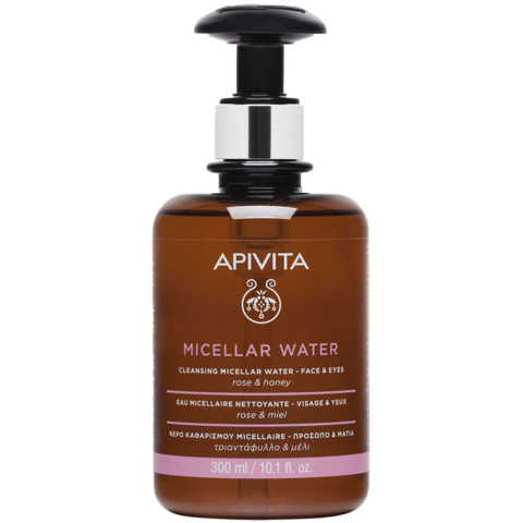 Apivita/Апивита мицеллярная вода очищающая для лица и глаз, 300 мл