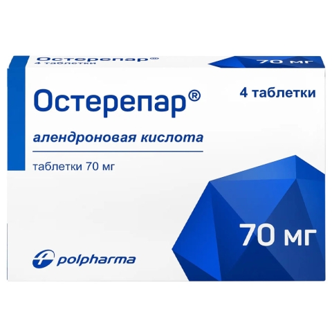 Остерепар 70 мг таблетки, 4 шт.
