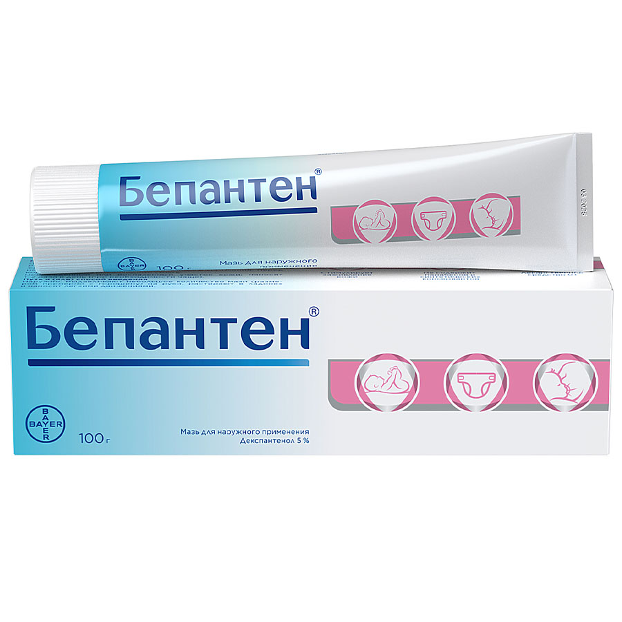 Бепантен 5% мазь, 100г