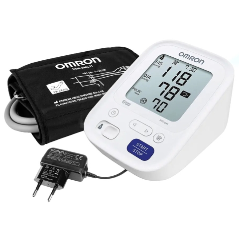 Тонометр Омрон М3 Expert HEM-7154 ALRU адаптер + универсальная манжета