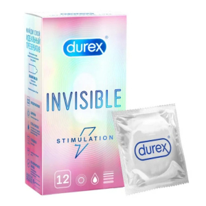 Дюрекс (Durex) Презервативы Invisible Stimulation, 12 шт. - купить по ...