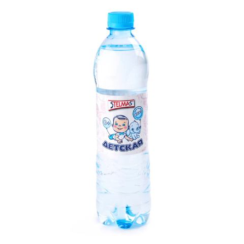 Стэлмас вода детская спортивная питьевая, 0,6л