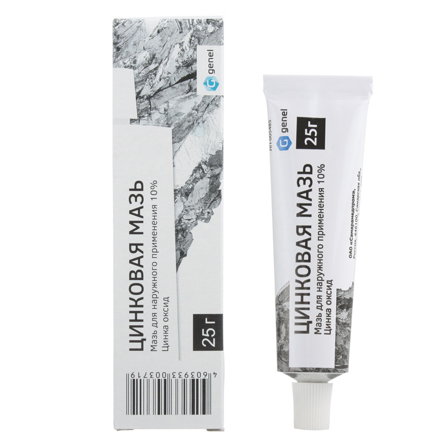 Цинковая мазь, 25г