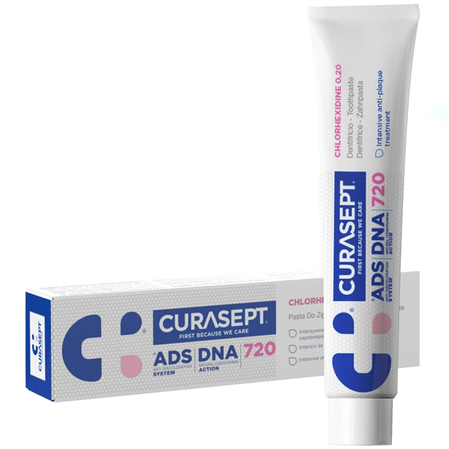 Курасепт Зубная паста ADS DNA 720 0,2% хлоргексид, 75 мл