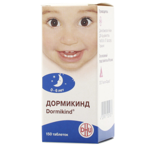 Дормикинд таблетки для рассасывания гомеопатические для детей, 150 шт.