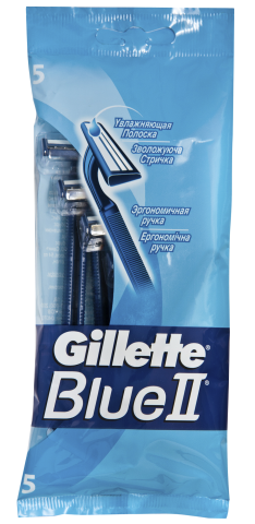 ЖИЛЛЕТ БЛЮ 2 N5 СТАНОК ОДНОРАЗОВЫЙ