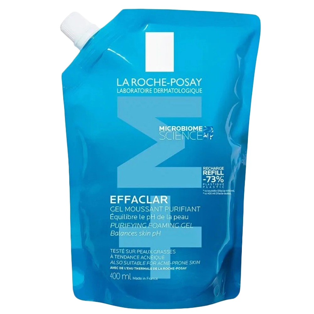 La Roche-Posay Effaclar очищающий пенящийся гель рефил, 400 мл