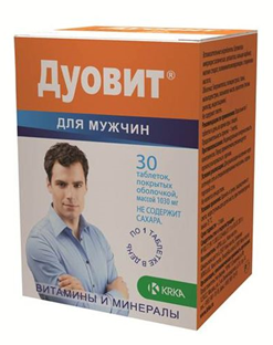 Дуовит д/мужчин №30 др.