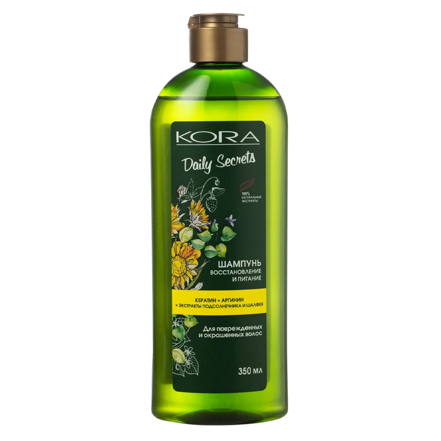 Кора шампунь восстановление и питание, 350 мл