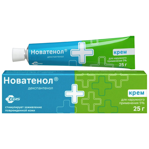 Д-пантенол новатенол 5% крем, 25г