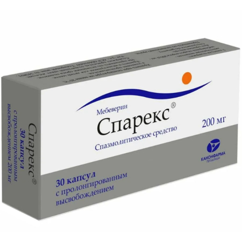 Спарекс 200мг, 30шт. капсулы с пролонгированным высвобождением