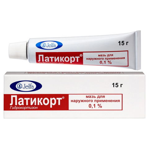 Латикорт 0,1% мазь, 15г