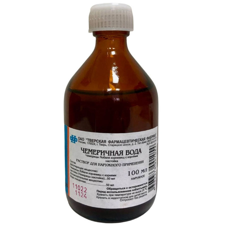 Чемеричная вода флакон, 100 мл